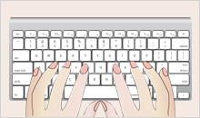 鍵盤指法練習